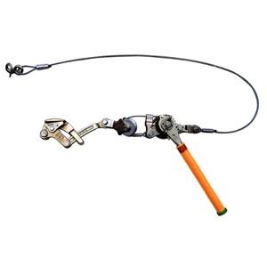 永木精機 NAGAKI ハルー張線器 カバー付 ワイヤー式 5型鉄 15kN用(1.5 