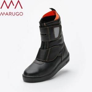 丸五(MARUGO) 作業靴 道路くん 105 ブラック 24.5から28.0cm 安全靴 鋼製先芯 3E相当 耐油 耐熱｜firstnet