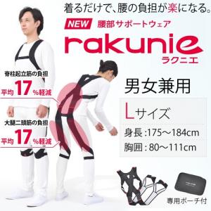 モリタ宮田工業 腰部サポートウェア ラクニエ [rakunie] 男女兼用 XS