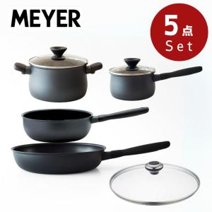 MEYER（マイヤー） ステンレス鍋 20cm 洗いやすい ヘスタン ナノボンド