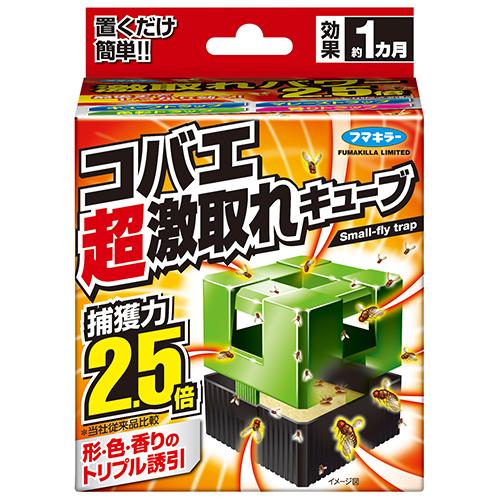 ◆フマキラー コバエ超激取れキューブ 1コイリ ユウインタイプ