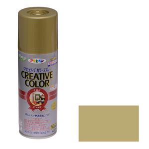 アサヒペン東京支店 アサヒペン クリエイティブカラースプレー 420ML 91ゴールド