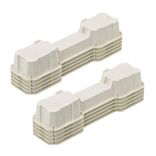 ◆カクダイ GAONA これエエやん エアコン室外機用置台(10個) GA-KW018