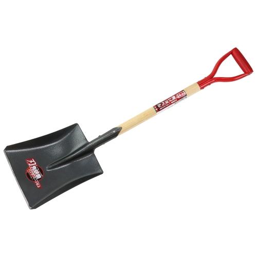 ◆藤原産業 千吉 木柄 角ショベル 刃先研磨 SWS-6