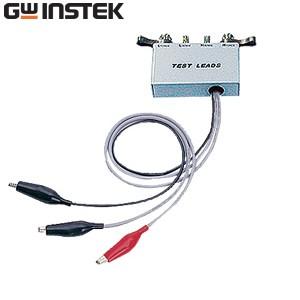 インステック(INSTEK) LCR-07 2線テストリード(ワニ口クリップ)：DC〜1MHz、±3...