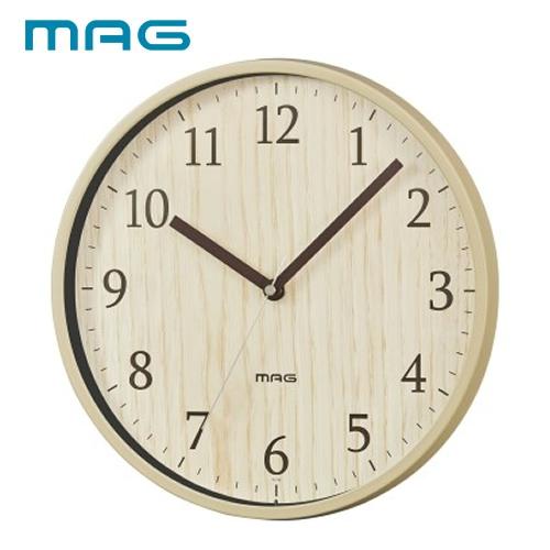 ノア精密 木目調 壁掛け時計 MAG掛時計 梓(アズサ)W-742N-Z 新生活応援 ギフト プレゼ...