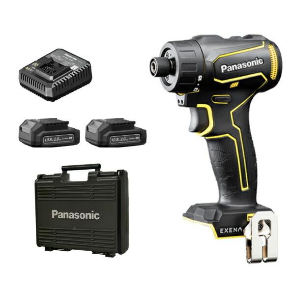 パナソニック EXENA Lシリーズ 充電ドリルドライバー ビット式 (黄) EZ1D32F10D-...