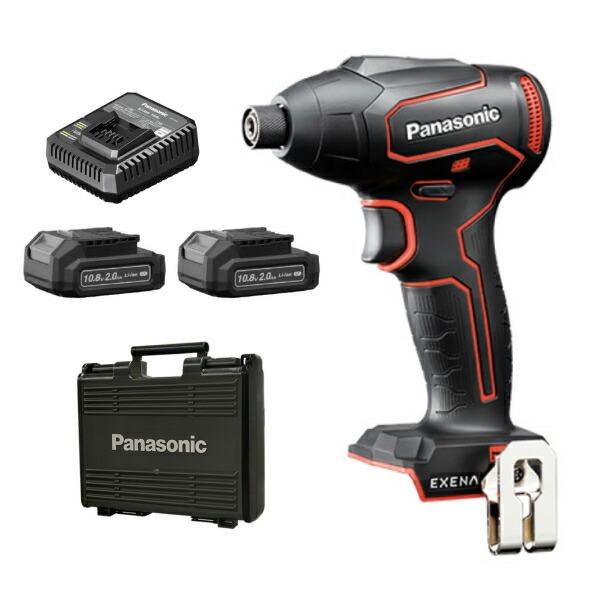 パナソニック EXENA Lシリーズ 充電インパクトドライバー(赤) EZ1P31F10D-R （電...