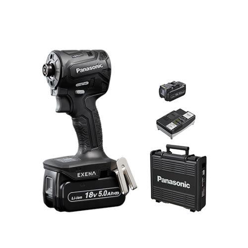 パナソニック 充電インパクトドライバー(黒)18V 5.0Ah EZ1PD1J18D-B【在庫有り】