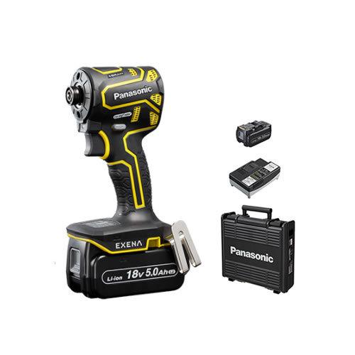 パナソニック 充電インパクトドライバー(黄)18V 5.0Ah EZ1PD1J18D-Y【在庫有り】