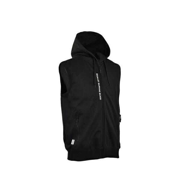 RBB WBストレッチベスト 8885 ブラック LL 撥水・防風 コード：【在庫有り】