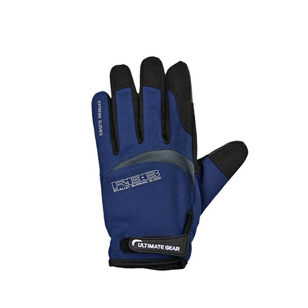 RBB エクストリュームグローブ 8814 ネイビー LL UVカット ストレッチ コード：【在庫有...