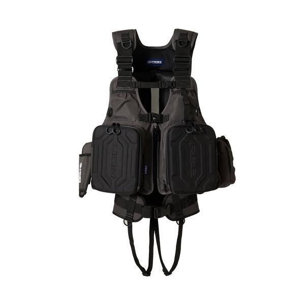 双進(RBB) ウェーディングベスト 25LIMITED ブラック 7760 ライフジャケット フロ...