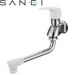 三栄水栓(SANEI) A1071-13 シングル自在水栓 節水水栓