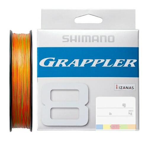 シマノ PEライン グラップラ-8 LD-A71U 300m 1.2号 10m×5カラー 49693...