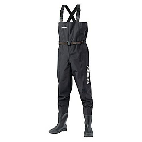 シマノ ハイパーウェーダー(チェストハイ・カットピンフェルトソール) FF-055T LL ブラック...