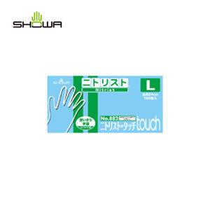 ショーワグローブ ニトリスト・タッチ No882-L  Lサイズ 100枚入り｜firstnet