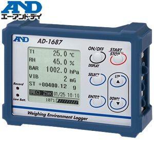 エー・アンド・ディ(A&amp;D) AD-1687 計量環境ロガー