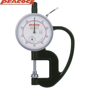 尾崎製作所(PEACOCK) PG-10 ダイヤルシックネスゲージ 0.01mm