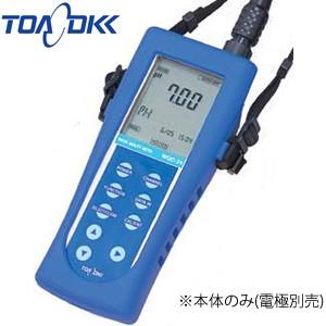 東亜ディーケーケー WQC-24-1-1 ポータブル多項目水質計 ターミナル+標準センサモジュール