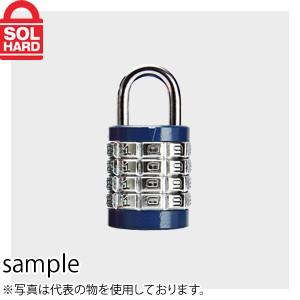 SOL HARD (ソールハード)　No.500　ストップロック　25mm　ダイヤル南京錠　(4桁番...