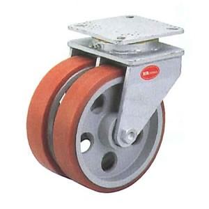 末廣車輌(スエヒロ) HP-HR2型 HR型キャスター 自由車 許容荷重2700kg HP-HR2 ...