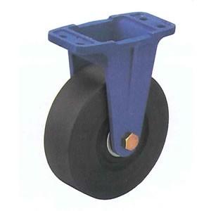 末廣車輌(スエヒロ) SMCBV型 ダクタイル金具付 ナイロン車輪キャスター 固定車ベアリング付 車...