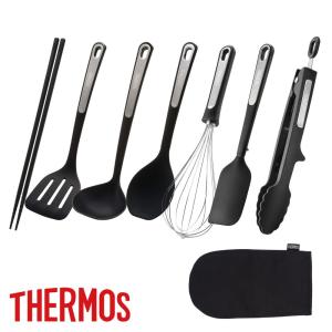 サーモス(THERMOS) サーモス キッチンツール8点 Aセット [thr-bvh00003bk]【在庫有り】｜ファーストヤフー店