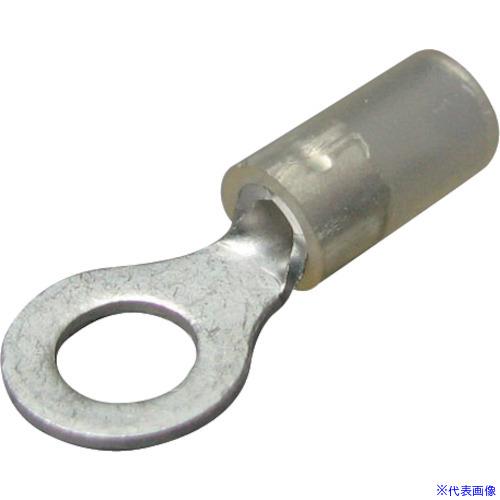 ■ニチフ 絶縁被覆付圧着端子(R形) 丸形 絶縁筒部ストレートタイプ(100PCS) TGV212C...