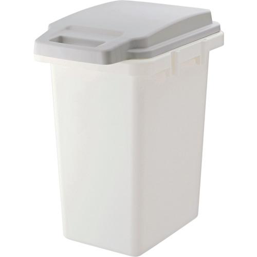 ■RISU 抗菌ペール 防臭33JS GY GBED016(3366331)×10[送料別途お見積り...