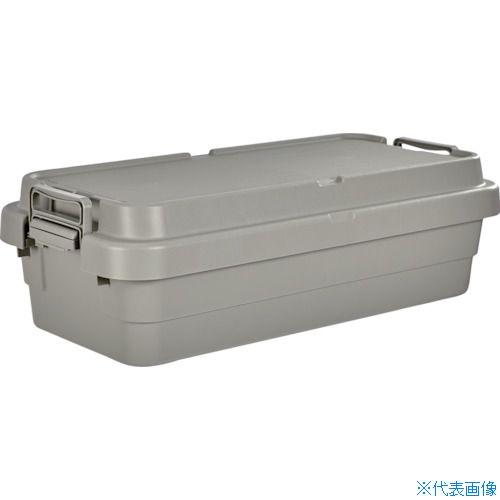 ■TRUSCO トランクカーゴ フラット天板仕様 浅型 40L グレー GYCFL70(369513...