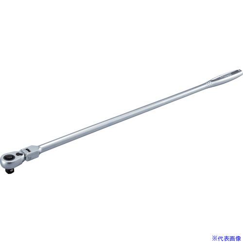 ■TONE ラチェットハンドル 首振りタイプ 歯数72枚 差込角12.7mm 全長628mm RH4...