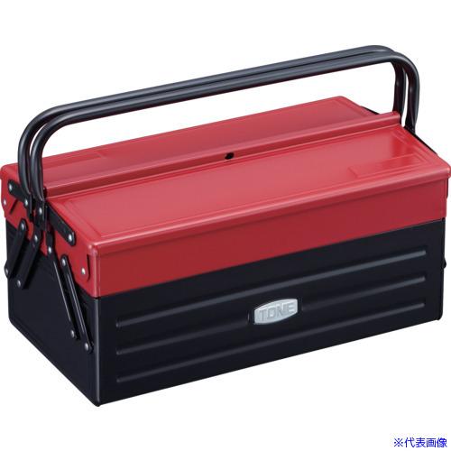 ■TONE ツールケース(メタル) V形2段式 410X220X190mm BX420(485669...