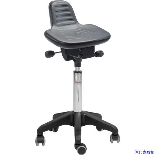 ■Global ALFA OCTOPUS 座面角度調整機能付き作業イス キャスター付 座高61〜80...