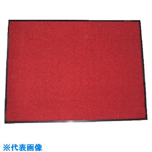 ■コンドル 屋内用ホコリ落し用マット ロンステップマット ランナーS 幅900mm×20m R5 赤...