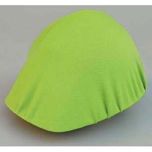 つくし工房 安全標識 3137-G カラーヘルメットカバー グリーン ポリエステル 保護帽(ヘルメッ...