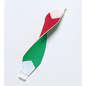 つくし工房 安全標識 3150-B ヘルベルト(スタンダードタイプ) 赤/緑 70×320mm 特殊...