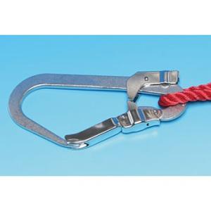 つくし工房 安全標識 3264 3色介錯ロープ(専用フックのみ) W218mm×口径50mm スチー...