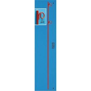 つくし工房 安全標識 5405-L ロープ支柱 ロープスティック 1500mm 丸鋼φ16[送料別途...