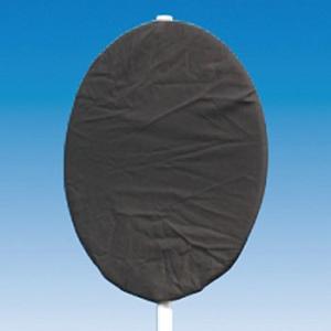 つくし工房 安全標識 KH-98A 交通標識目かくしカバー 丸型・三角形用 φ600mmまで 布製