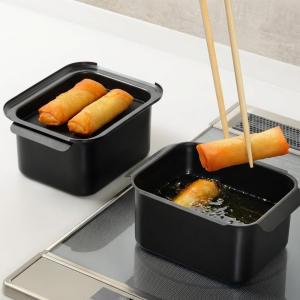 IH対応 一体型 角型オイルターン | 揚げ鍋...の詳細画像4