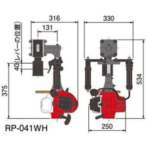 山田機械工業 ビーバービッグハンマー 杭打機(...の詳細画像2