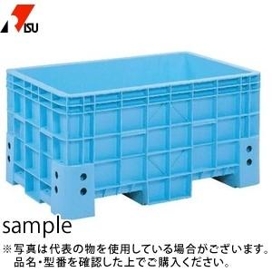 岐阜プラスチック工業 スーパーボックス 500 B：ブルー [送料別途お見積り] [法人限定]