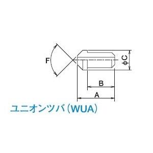 大阪ジャッキ製作所 ユニオンツバ（溶接継手） WUA-06