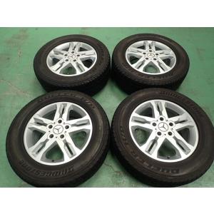 【benz・W463・Gクラス】7.5J×18　ET43　130/5　BS　265/60-18　20...