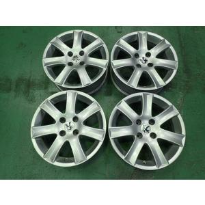 【PEUGEOT・207・純正】6J×16ET27　108/4　中古4本セット　小傷程度★