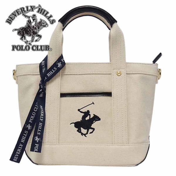 ビバリーヒルズポロクラブ BEVERLY HILLS POLO CLUB キャンバス トートバッグX...