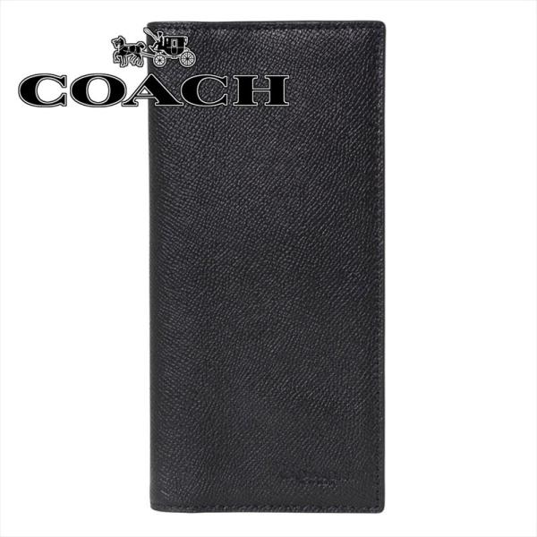 コーチ COACH ファクトリーアウトレット 小銭入れ付 サイフ 長財布 3014 QB/BK