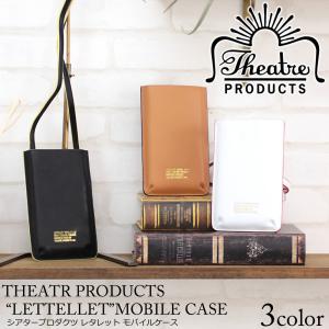 ショルダーバック THEATRE PRODUCTS（シアタープロダクツ）スマホポシェット レディース 斜め掛けバッグ 軽量 黒｜firstsight