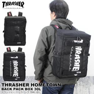 リュック メンズ THRASHERスラッシャー BOXリュック 軽量 高機能 通勤 通学 ボックス型 ビジネス  リュックサック A4サイズ 旅行用 大容量 THR-161｜firstsight